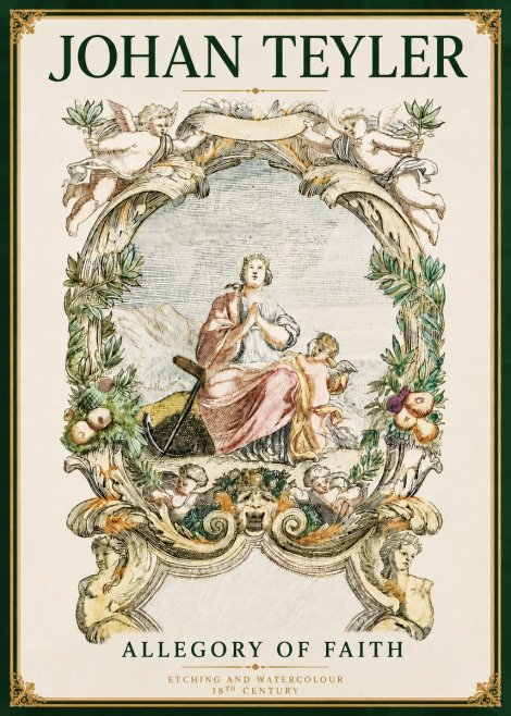 Johan Teyler Allegory of Faith No4 - Plakat