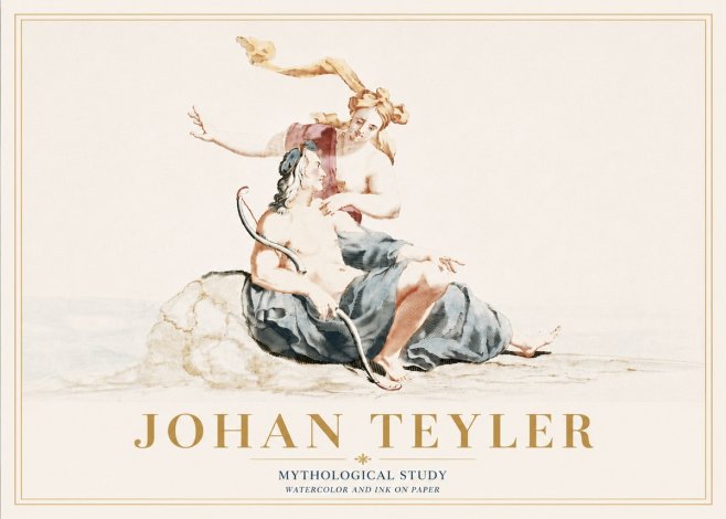 Johan Teyler Mythological Study No6 - Plakat