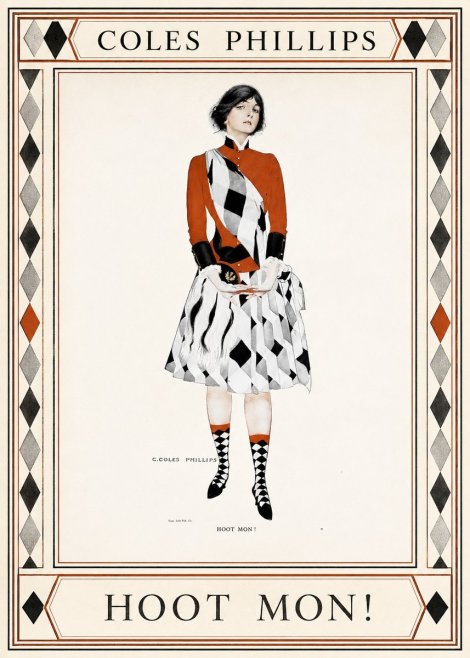 Coles Phillips Hoot Mon! No1 - Plakat