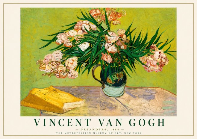 Van Gogh Oleanders No1 - Plakat