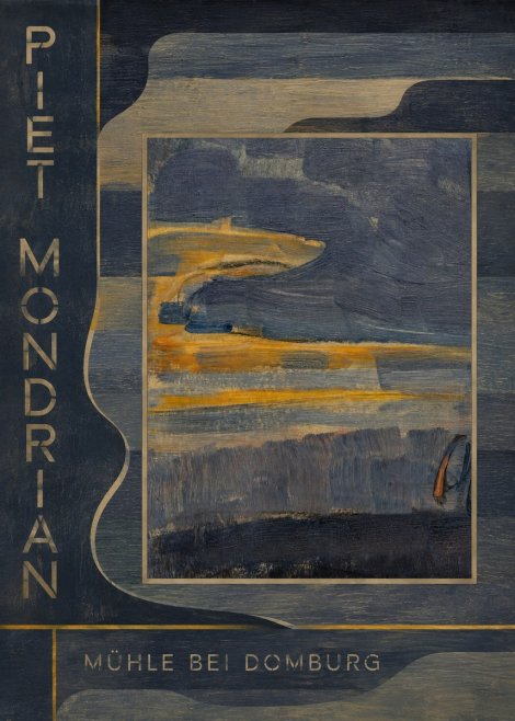 Piet Mondrian Mühle Bei Domburg No5 - Plakat