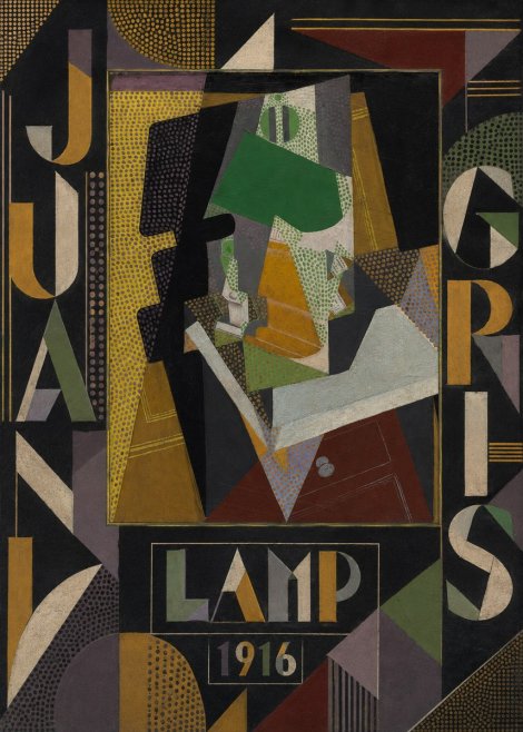 Juan Gris Lamp No5 - Plakat