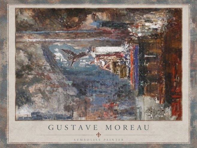 Gustave Moreau Visionary Composition No3 - Plakat