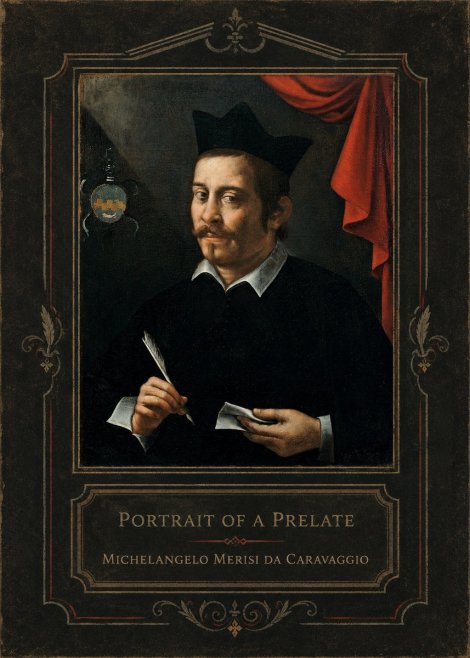 Michelangelo Merisi da Caravaggio Portrait of a Prelate No3 - Plakat