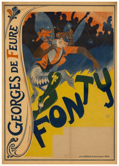 Georges de Feure Gonty No2 - Plakat