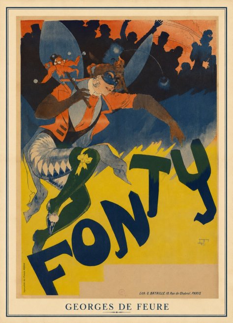 Georges de Feure Gonty No3 - Plakat
