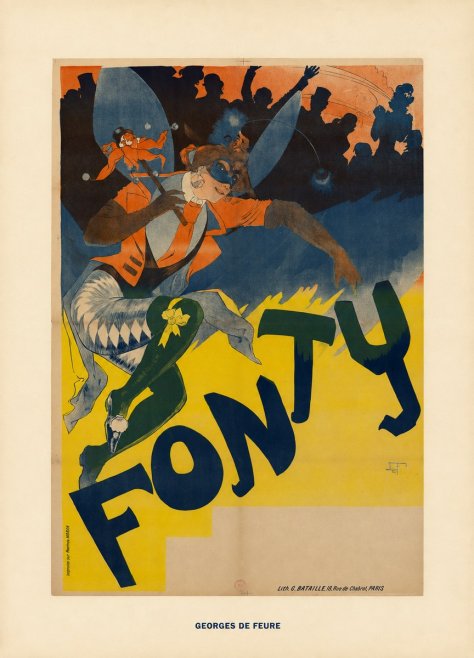Georges de Feure Gonty No6 - Plakat