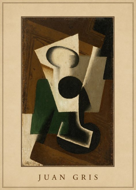 Juan Gris The Open Window No4 - Plakat