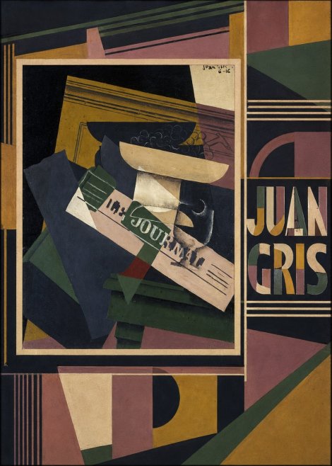 Juan Gris Journal No5 - Plakat