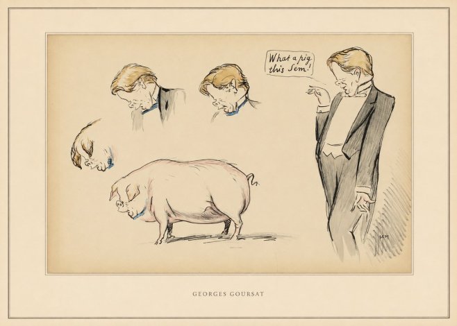 Georges Goursat Georges Goursat I No4 - Plakat