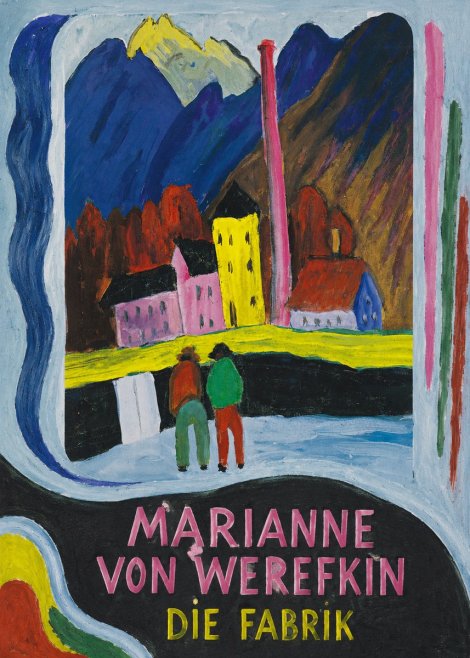 Marianne von Werefkin Die Fabrik No5 - Plakat