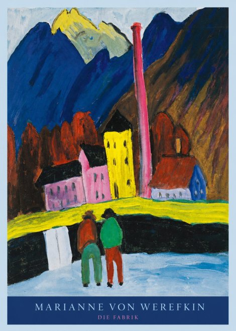 Marianne von Werefkin Die Fabrik No6 - Plakat