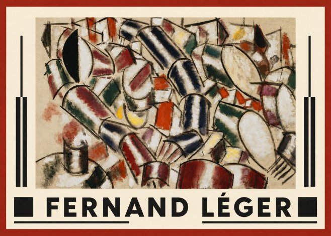 Fernand Léger Contraste De Formes No1 - Plakat