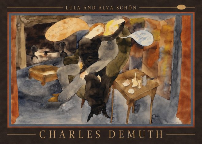 Charles Demuth Lula and Alva Schön No6 - Plakat