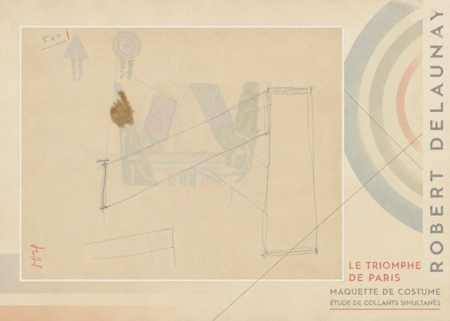 Robert Delaunay Le Triomphe De Paris III No5 - Plakat