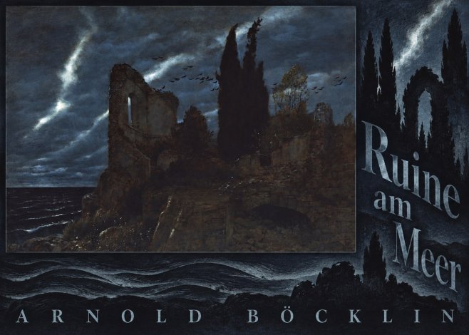 Arnold Böcklin Ruine Am Meer I No6 - Plakat