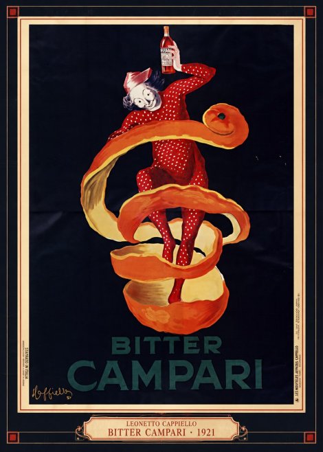 Leonetto Cappiello Bitter Campari I No1 - Plakat