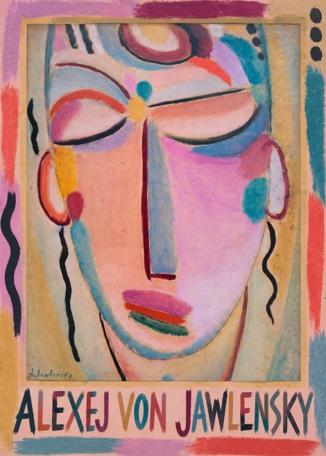 Alexej von Jawlensky Mystic Head No1 - Plakat