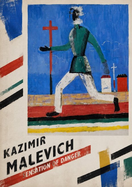 Kazimir Malevich Sensation of Danger No5 - Plakat