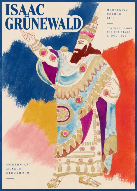 Isaac Grünewald The Theatre Lives No4 - Plakat