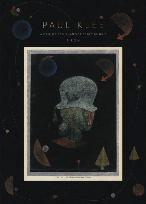 Paul Klee Astrologisch-phantastisches Bildnis No6 - Plakat