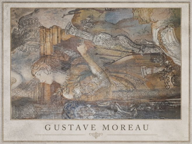 Gustave Moreau Study for the Triumph of Death No1 - Plakat