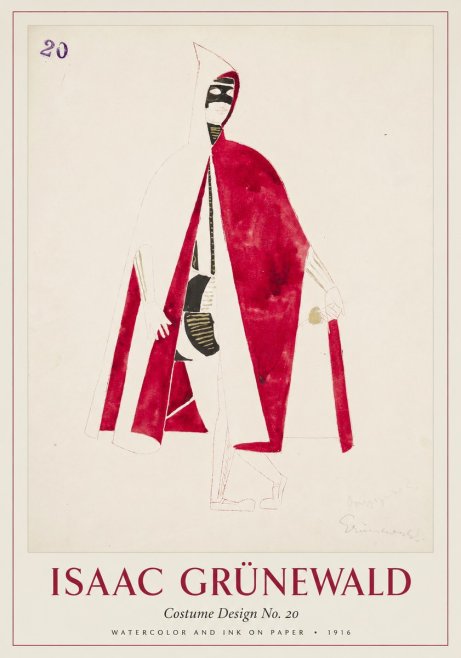 Isaac Grünewald Costume Design No. 20 No1 - Plakat