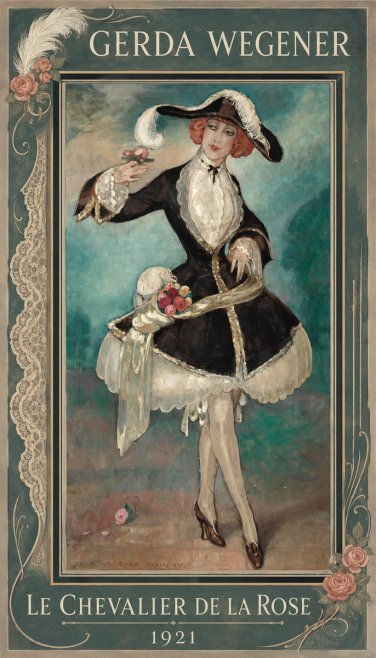 Gerda Wegener Le Chevalier De La Rose No1 - Plakat
