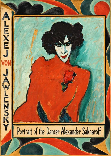 Alexej von Jawlensky Portrait of the Dancer Alexander Sakharoff No6 - Plakat
