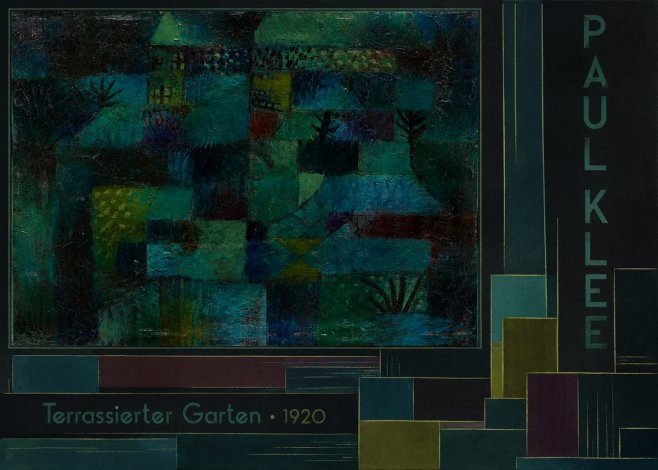 Paul Klee Terrassierter Garten No5 - Plakat