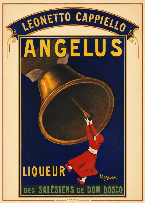 Leonetto Cappiello Angelus No3 - Plakat