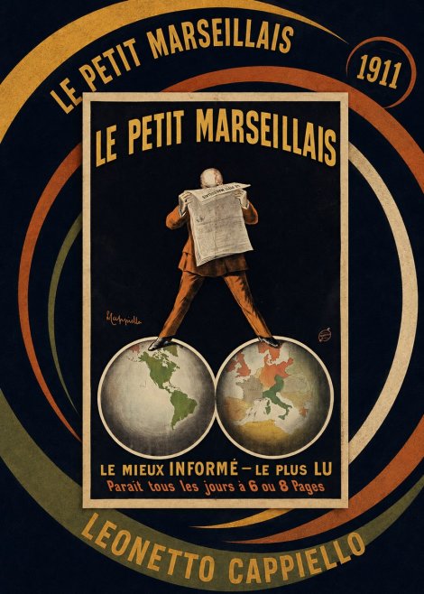 Leonetto Cappiello Le Petit Marseillais No4 - Plakat