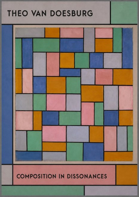 Theo van Doesburg Composition in Dissonances No1 - Plakat