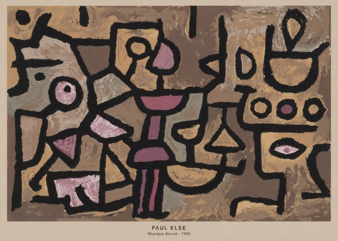 Paul Klee Musique Diurne No5 - Plakat