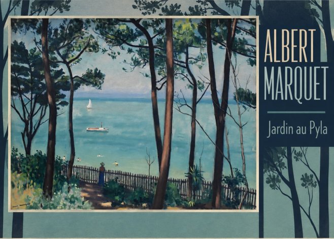 Albert Marquet Jardin Au Pyla No2 - Plakat