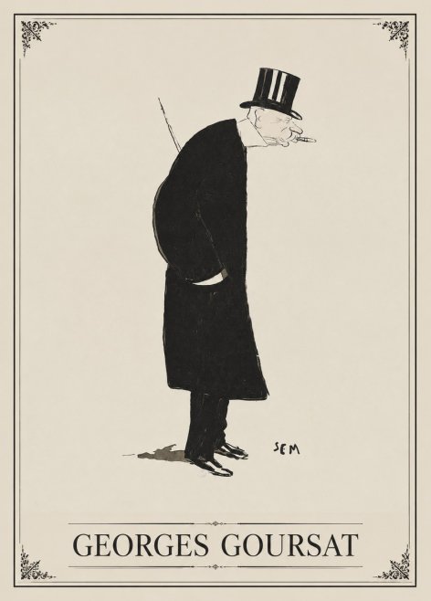 Georges Goursat Georges Goursat II No1 - Plakat