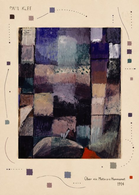 Paul Klee Über Ein Motiv Aus Hammamet No3 - Plakat