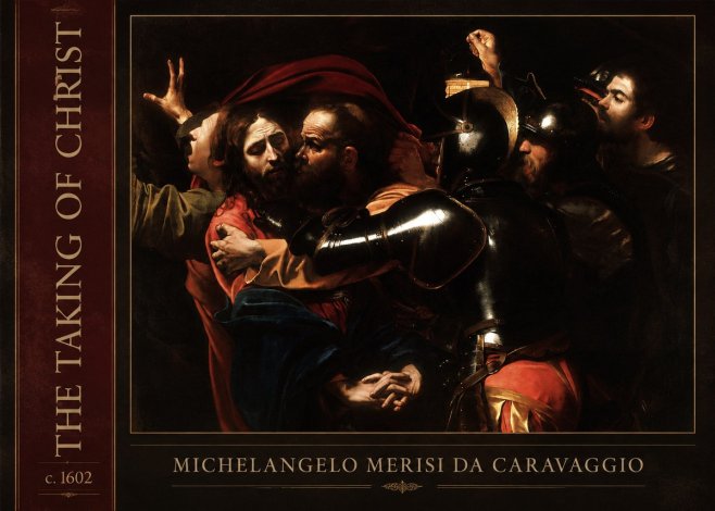 Michelangelo Merisi da Caravaggio The Taking of Christ II No2 - Plakat