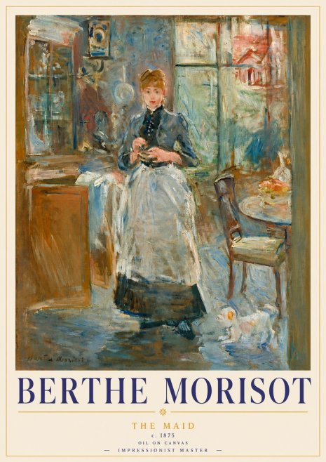 Berthe Morisot The Maid No4 - Plakat