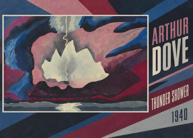 Arthur Dove Thunder Shower No4 - Plakat