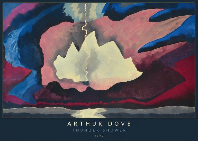 Arthur Dove Thunder Shower No6 - Plakat