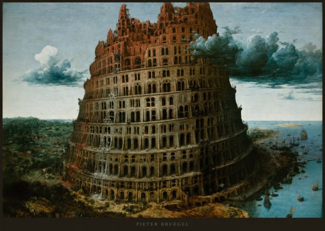 Pieter Bruegel The Tower of Babel XII No6 - Plakat