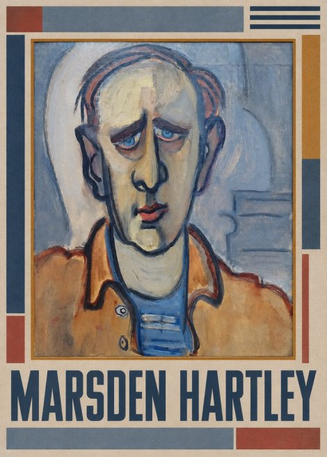 Marsden Hartley Portrait of a German Officer II No1 - Plakat
