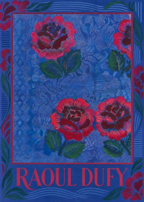 Raoul Dufy Roses No1 - Plakat