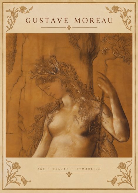 Gustave Moreau Daphne No6 - Plakat