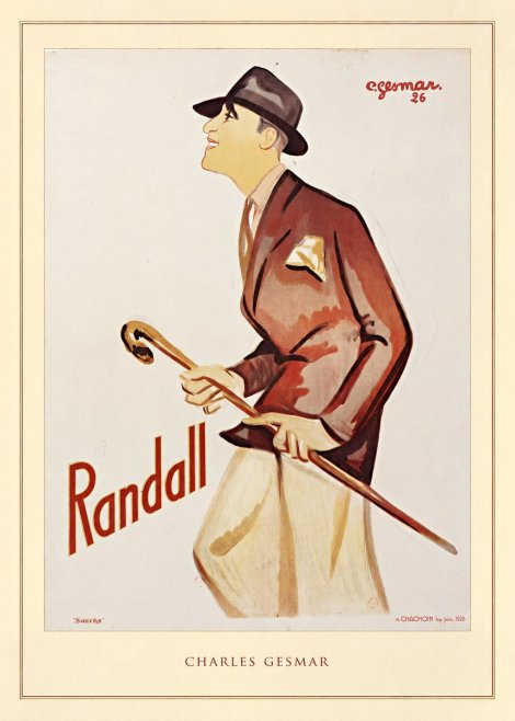 Charles Gesmar Randall II No4 - Plakat