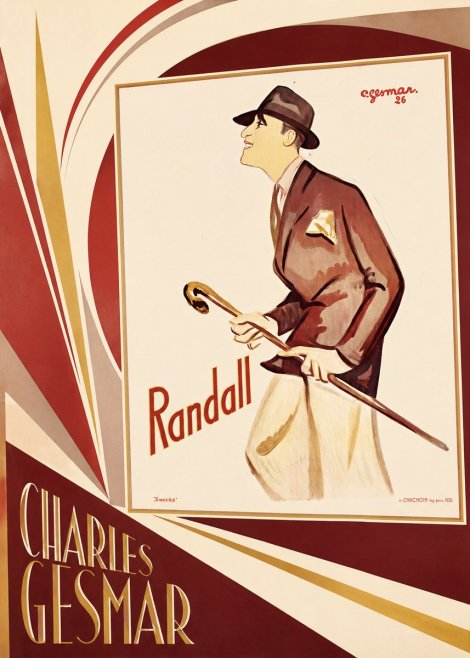 Charles Gesmar Randall II No5 - Plakat