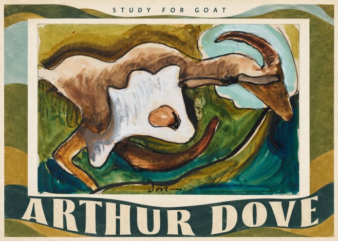 Arthur Dove Study for Goat No3 - Plakat