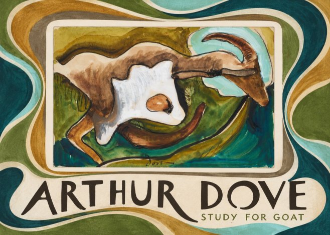 Arthur Dove Study for Goat No6 - Plakat