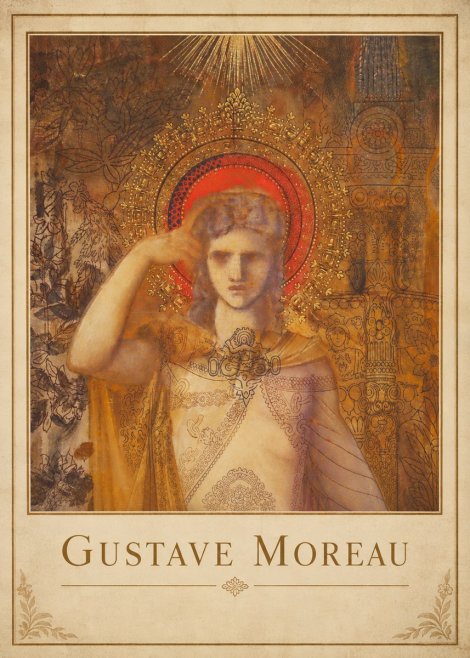 Gustave Moreau The Messenger No3 - Plakat